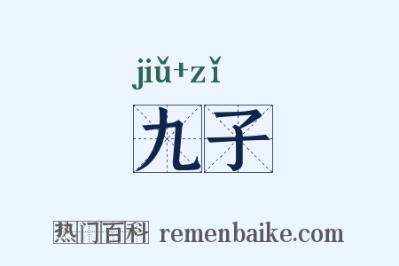 九子是什么意思的图片